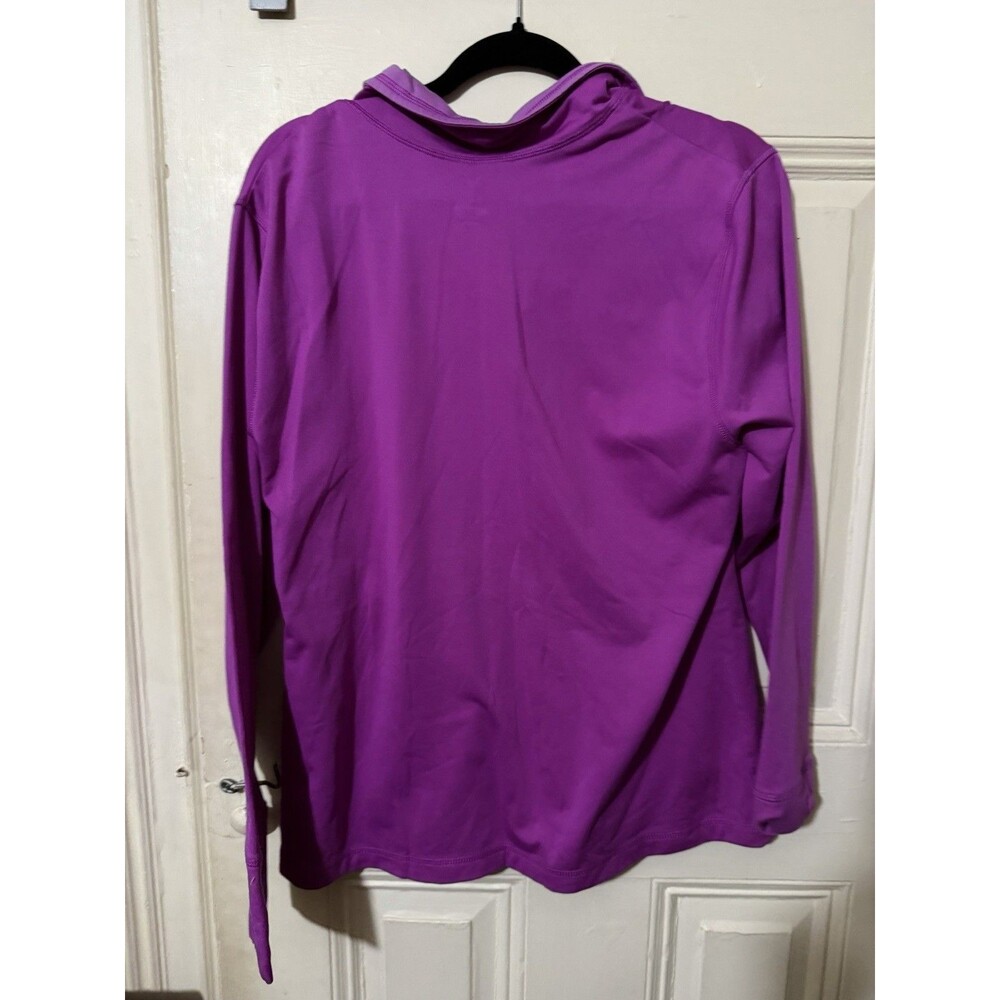Old Navy Active Purple Full Zip Performance Jacket XL Lightweight Athletic - Picture 2 of 4